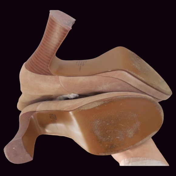 Mudd Women's Suede Ankle Boots Sz 11 Y2K Faux Fur lining - Picture 9 of 9